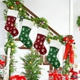thumbnail image 3 of Christmas Sale! 18 inch Christmas Stocking Pet Dog Stocking Dog Paw Fireplace Hanging Stocking for Christmas Holiday, 3 of 6