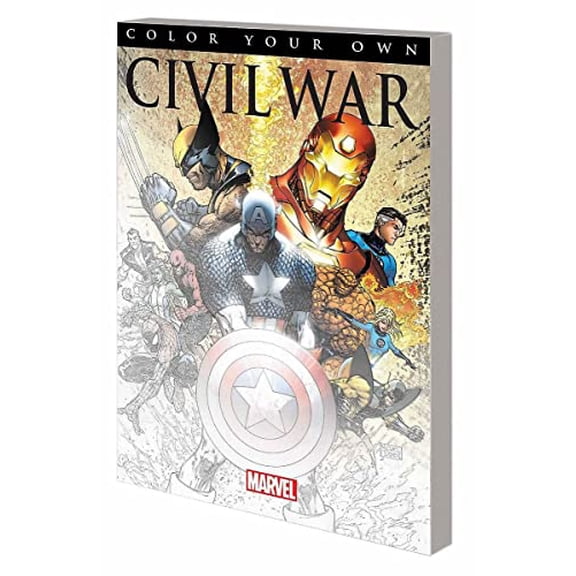 Pre-Owned Color Your Own Civil War Paperback