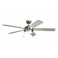 thumbnail image 2 of Ceiling Fan with Light Kit 14.25 inches Tall By 60 inches Wide-Brushed Nickel Finish Bailey Street Home 147-Bel-2011803, 2 of 10