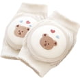 thumbnail image 3 of Rodilleras finas de verano para bebés, malla de algodón puro, productos para madres e hijos, artefacto de protección para codos para niños pequeños que gatean, 3 of 4