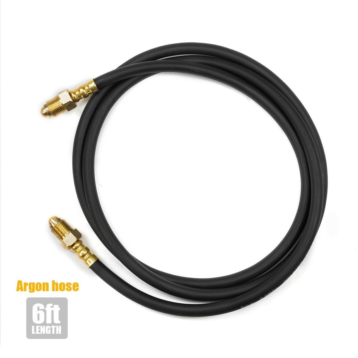 XtremepowerUS 6ft Gas Hose For For Argon Flowmeters Regulators TIG MIG Welder Welding CO2 Flowmeter