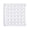 A003- Clear (Heart 36 Grids), variant on Small Parts Storage Organizer, 64 Compartment Circular Clear Acrylic Magnetic Storage Tray, 5X5 Inch Clear Acrylic Jewelry Organizer, Magnetic Parts Tray for Small Trinkets and