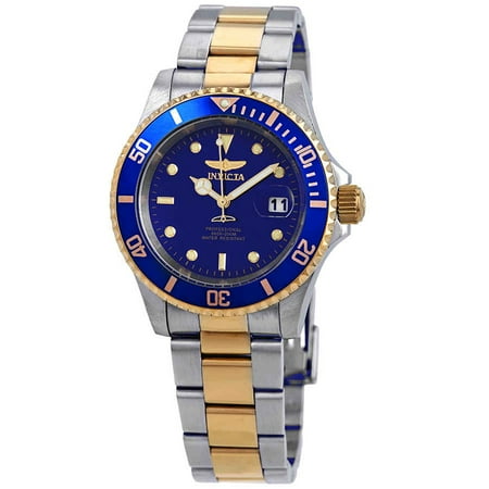 - Invicta 26972 40 in. Mens Pro Diver Quartz 3 Hand Blue Dial Watch