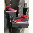 thumbnail image 1 of Ni - ke ?? Air Jordan 1 Mid Shoes Reverse Bred Gym Red Black White 554724-660 Size 11, 1 of 5