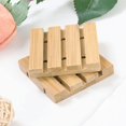 thumbnail image 4 of Para caja de jabón de madera creativa, filtro de madera, drenaje de agua, soporte para jabones, contenedor de almacenamiento para el hogar, dormitorio, baño, dormitorio, organizador de jabón de made, 4 of 5