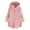 Pink blazer jackets, variant on Home Wear Casual Coat for Women Plus Size Button Plush Tops Hooded Loose Cardigan Wool Coat Winter Loose Jacket Women Blazers and Suit Jackets Blazer Jackets for Women