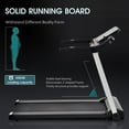thumbnail image 3 of SWERTOY Treadmill Electric Motorized Walking and Jogging Running Machine with Heart Pulse Monitor and Speaker, Treadmill for Home Gym with 12 Pre Set Programs, 3 of 11