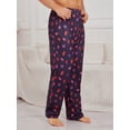 thumbnail image 5 of Men's Solid Color Short Sleeve T-Shirt And Lip Print Long Pants Homewear, 5 of 5