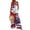 Red, variant on American Flag Jumpsuits for Women Stars Stripes Sleeveless Independence Day Long Pants Red White Blue Button Straps Wide Leg Casual 1776 Jumpsuits with Pockets Red S