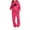 Hot Pink, variant on BLVB Girls Boys 2 Piece Tracksuit Sweatsuits Sets Star Print Hooded Sweatshirt and Jogger Sweatpants Clothing Sets for Toddler Kids