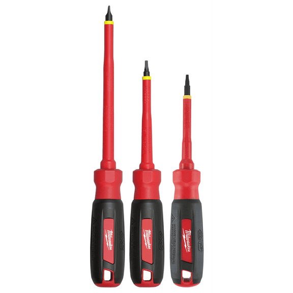 Milwaukee Tool 3 Pc Insulated Set W/ Sq