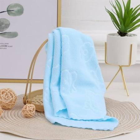Pedty 1 PC Kitchen Cloth Dish Towels Microfiber Towels Clean Towels Non-deformed Beach Towels Solid-color Dish Towels