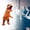 Orange, variant on Inflatable Dinosaur Costume, Lightweight T Rex Costume Clear Printing Realistic Craftsmanship for Purple,Blue,Orange,Yellow,White