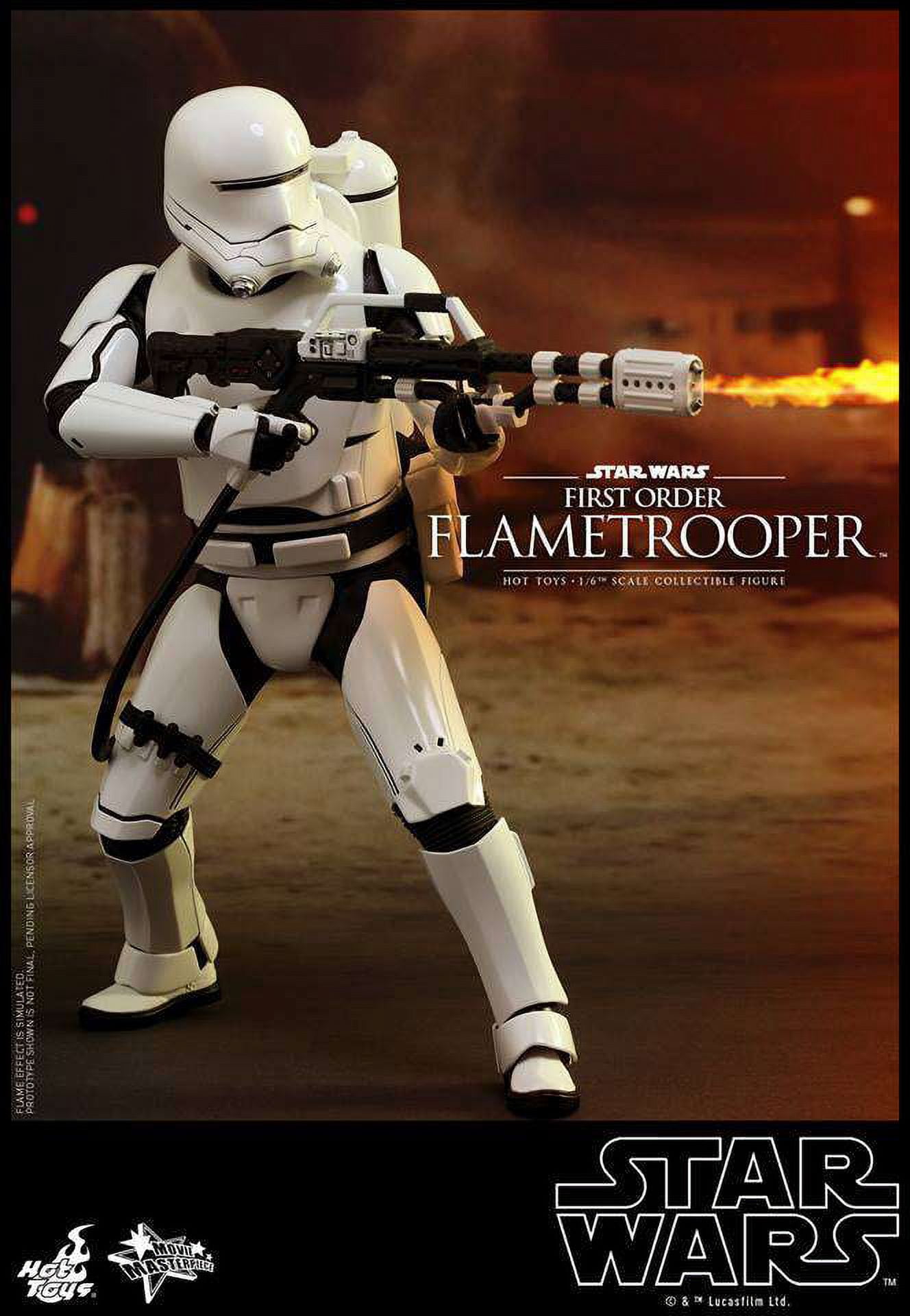 Hot Toys HT902575 1:6 Scale First Order Flame Trooper Figure by Hot Toys