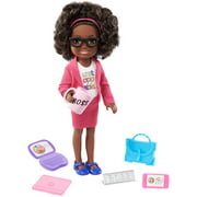Barbie Chelsea Can Be Playset with Brunette Chelsea Boss Doll (6-in/15.24-cm), Briefcase, Computer, Cell Phone, Planner, Mug, Desk Plate, Great Gift for Ages 3 Years Old & Up