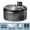 Black Transparent + 2 replaceable filter cartridges, variant on Sensor-activated pet water fountain. 2.5L large capacity, 4000mAh battery, ultra-quiet pump, comes with 2 carbon filters for cats.