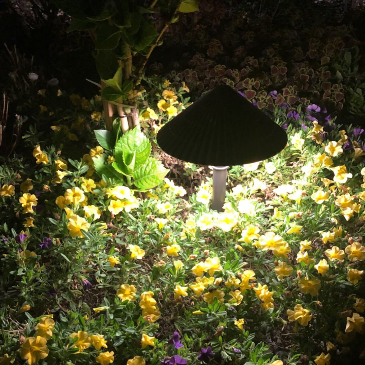 16 Pack 3W LED Outdoor Landscape Light, 12-24V Low Voltage, Waterproof Aluminum Housing, for Outdoor Pathways & Gardens, 4000K Cool White