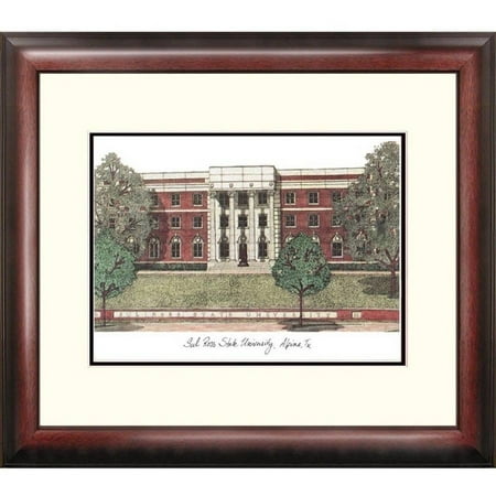 Sul Ross State University Alumnus Framed Lithograph
