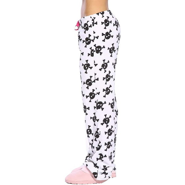 Just Love Women's Cute Character Print Plush Pajama Pants - Petite to Plus  Size