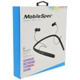 thumbnail image 3 of Mobilespec Earbud Neckband,Bluetooth,Plastic,Black MBS11306, 3 of 6