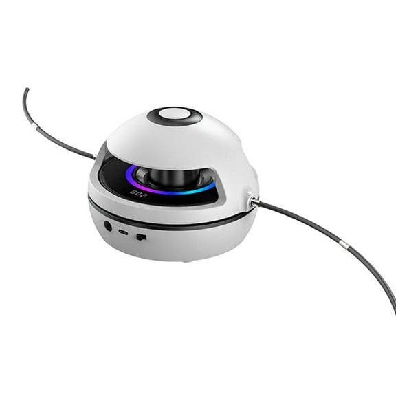 syligr Smart Electric Jump Rope Machine with Bluetooth Music & LED Lights, Wireless Remote Control Rope Skipping Counter, Indoor Cardio Fitness Exercise Equipment for Home Gym