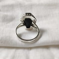 thumbnail image 7 of coffin ring natural black onyx ring 925 sterling silver rings dainty ring gemstone ring bohemian jewelry handmade ring coffin black onyx ring onyx ring beaded ring thanksgiving ring promise ring, 7 of 7