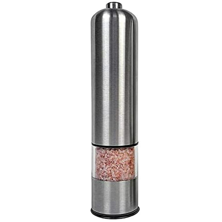 1PCS Electric Salt Pepper Grinder Mill Shakers Set Adjustable Stainless  Steel