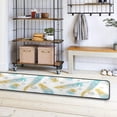 thumbnail image 7 of Kitchen Rugs and Mats Non-Skid Washable Runner Rugs Golden Feathers Long 72x24 inch for Floor Cushioned Hallway Entryway Indoor 2x6, 7 of 7