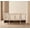White Washed, variant on Safavieh Couture Lecarlo 72" Mirrored Wood Sideboard, Black