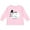 AD-Pink, variant on Inktastic Let It Snow Sassy Snowman in Top Hat Boys or Girls Long Sleeve Toddler T-Shirt
