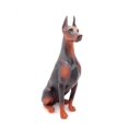 thumbnail image 4 of HUASHENG Highly Realistic Pinscher Solid Animal Model Ornament Exquisite Pet Dog Toy & Home Decor Item, 4 of 4