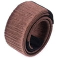 thumbnail image 1 of Hair Bun Maker, Magic French Twist Hair Fold Wrap Snap Band para niñas mujeres, marrón, 3PCS ZefeiWu 8390614843264, 1 of 1
