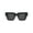 Black, variant on Versace VE 4431 Plastic Womens Geometric Sunglasses Black 50mm Adult