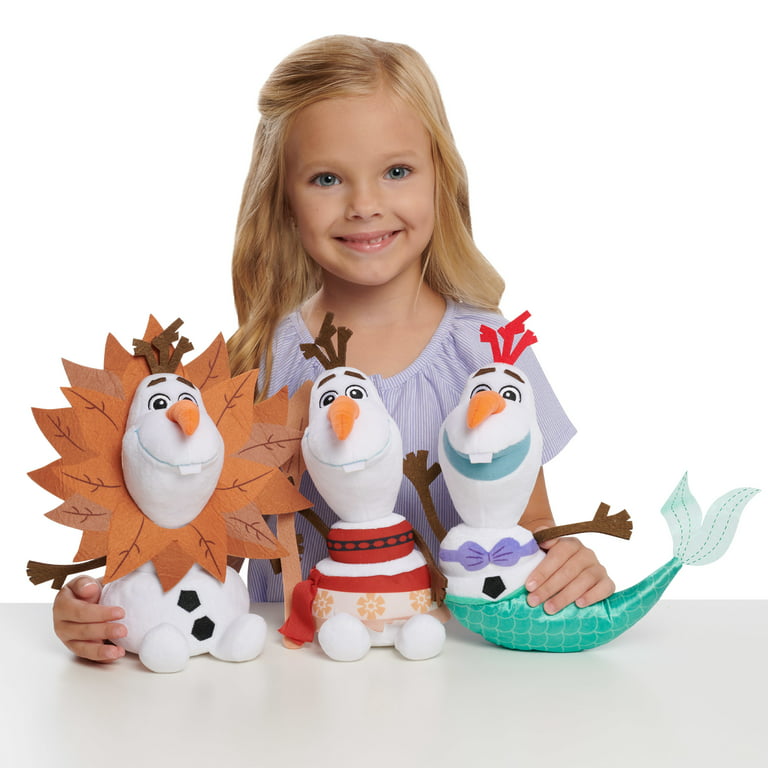 Set of 3 Olaf Plush Toys • Magic Plush