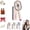 Pink, variant on Electric Steam Brush for Hair, Electric Spray Air Cushion Comb for Women, Rechargeable Water Spray Hair Brush, Detangling & Anti-Static Hair Brush, Reduce Frizz, Smooth & Nourish