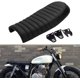 thumbnail image 1 of Asiento de motocicleta Cafe Racer Universal Flat Brat Vintage Saddle Seat para Yamaha (Negro), 1 of 5
