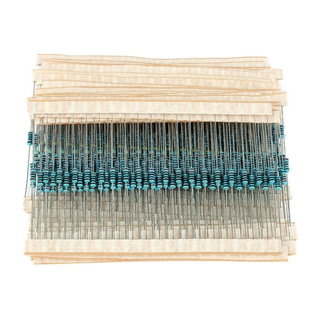 

600pcs 30 Value 20pcs Each 1% 1/4W Metal Film assortment set 50x50x20mm