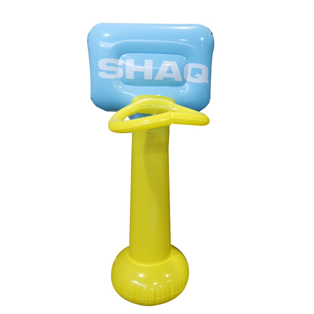 SHAQ Basketball Sprinkler Fun Mat for Kids Outdoor Water Play Pool Splash Game Perfect for Summer Cooling Fun Interactive Water Sports Durable Easy Setup Safe for Children Ages 3 and Up