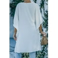 thumbnail image 1 of POGLIP Kimono Chic Blanc pour Femme à Ourlet Haut-Bas, 1 of 6