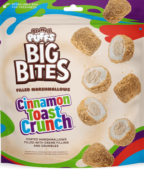 Stuffed Puffs ® Big Bites Cinnamon Toast Crunch Filled Marshmallow