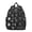Butterfly and Moon, variant on Sun and Moon Gothic Pattern Backpack for School, Cute School Bag with Adjustable Shoulder Straps and Padded Back, 13.8"x11.4"x6"