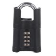 thumbnail image 2 of Code à 4 Chiffres, Chaîne de Sécurité Étanche Mot de Passe Combinaison Serrure de Porte, 2 of 8