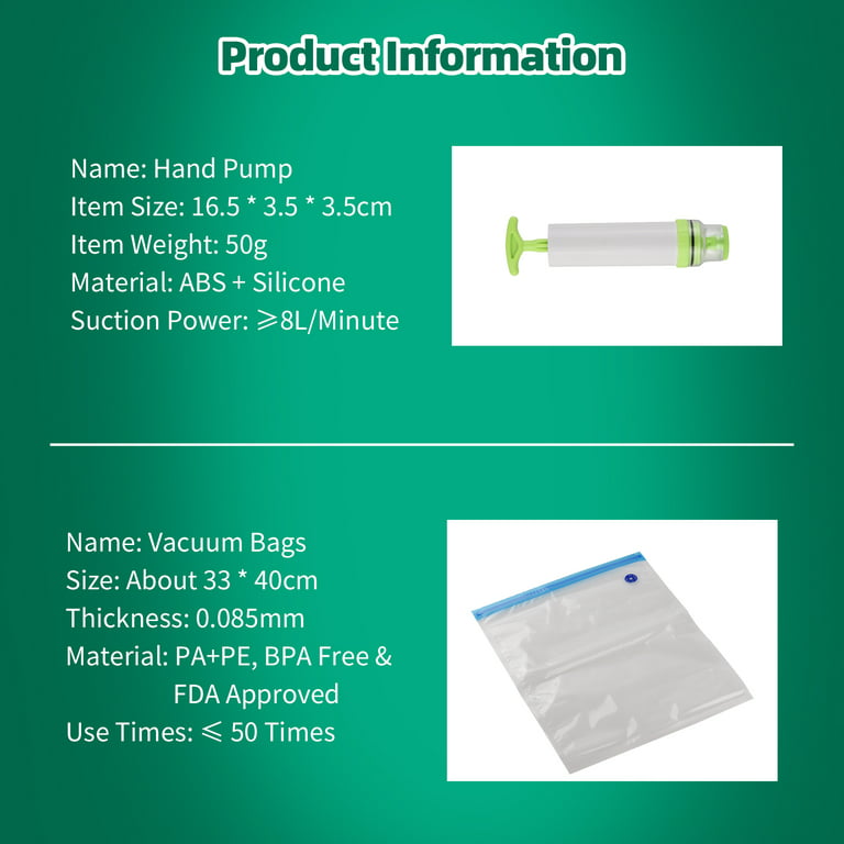 Ataraxia Art Filament Storage Bags, Filament Vacuum Resealable Bags Kit, 1  Bag Can Store Up to 2 3D Filament spool, Printer Filament With  Desiccants/Humidity Indicator Cards/Clips/Hand Pump (5 Bags) 