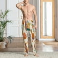 thumbnail image 2 of Pofeuu Autumn In The Forest Print Men's Pajama Pants, Soft Lounge Pajama Pants with big pockets for Men Plaid Pj Bottoms-XX-Large, 2 of 6