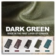 thumbnail image 5 of Contact's Kiss Lock Wallets for Women Genuine Leather Credit Card Holder with RFID Blocking Large Capacity ,Valentine Gift(Green), 5 of 7