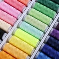 thumbnail image 2 of CUITING 39pcs 39-Color Polyester Sewing Thread Set  200 Yards Each  Durable & Portable for Hand Sewing  Tailoring & DIY Projects, 2 of 7