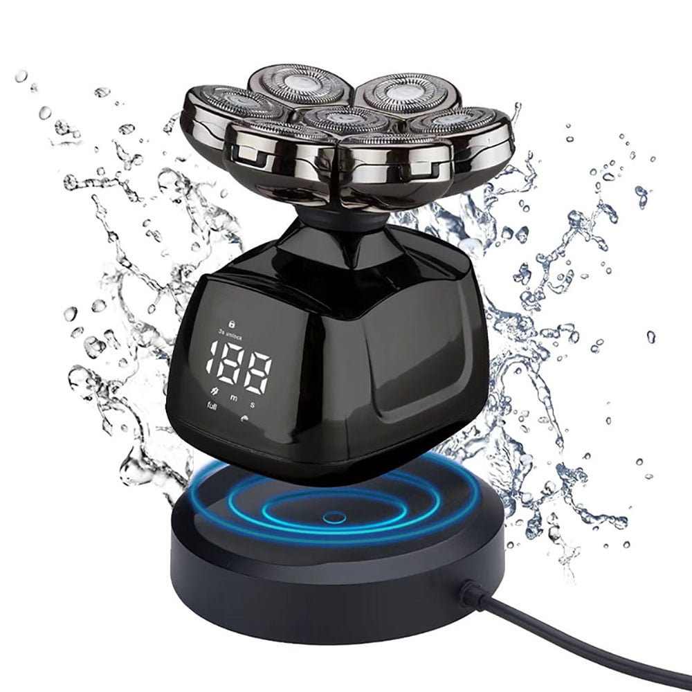 Electric Head Shavers for Bald Men, 6in1 Floating Heads, Head Razors