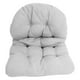 thumbnail image 1 of BRIGHTFUFU Cojín para silla tipo huevo, repuesto para columpio colgante, hamaca, cojín grueso y cómodo para silla colgante para jardín al aire libre, 1 of 1