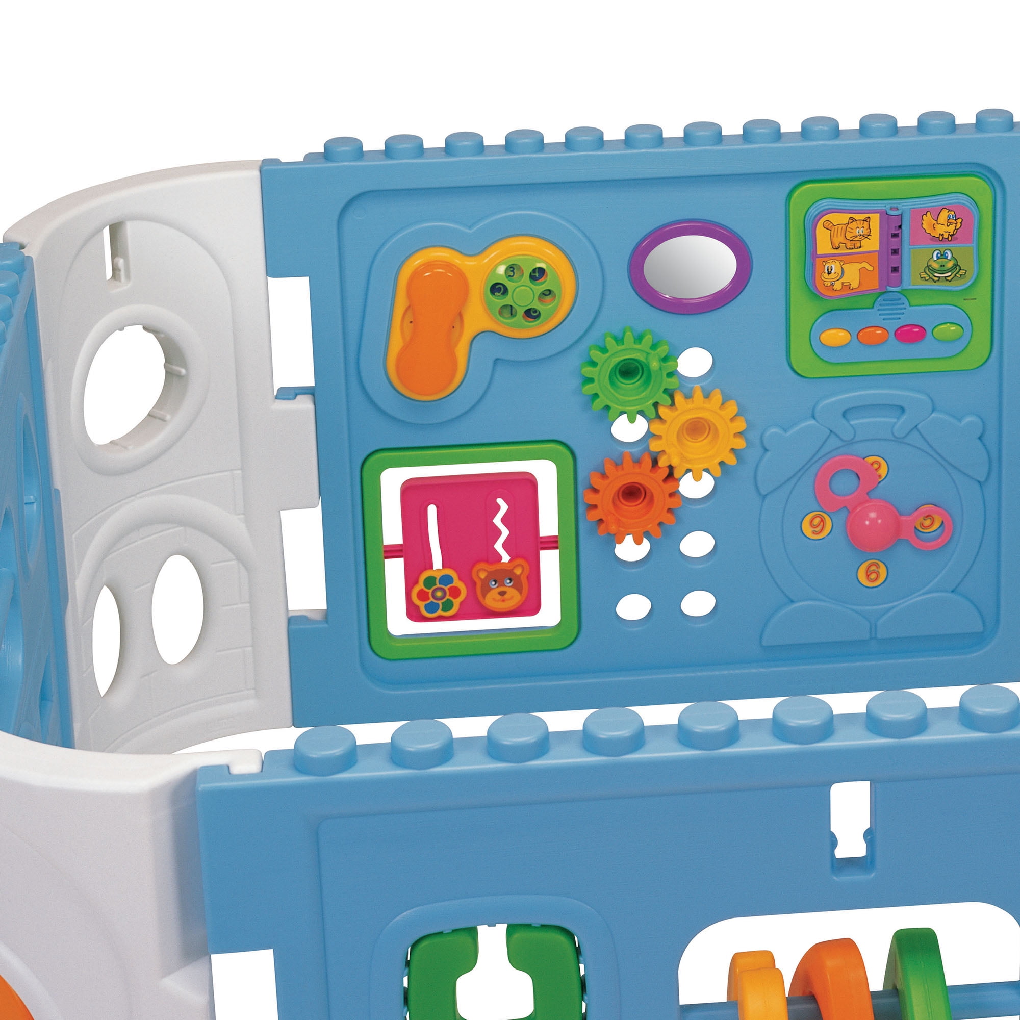 Interactive Baby Center, Enclosed Baby Center that Keeps Baby Safe While Leraning, Ages 1+