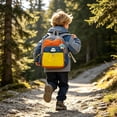 thumbnail image 2 of Weebloom Cute School Backpack For Toddler Boys Girls Lightweight Cute Cartoon Color Preschool Travel Bookbag Elementary Middle School Grey, 2 of 7